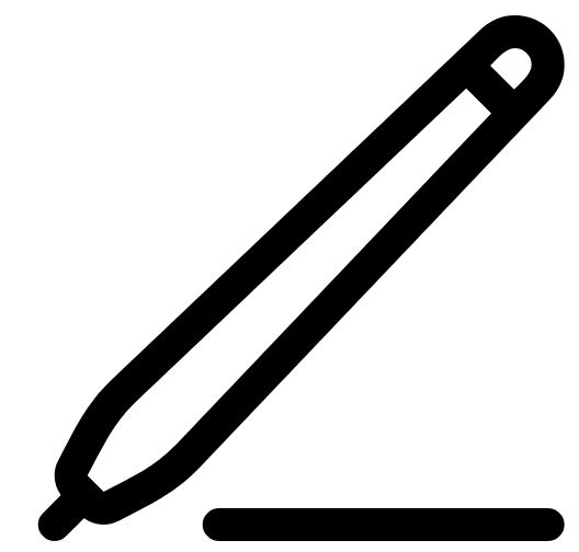 Simbol olovke koja piše