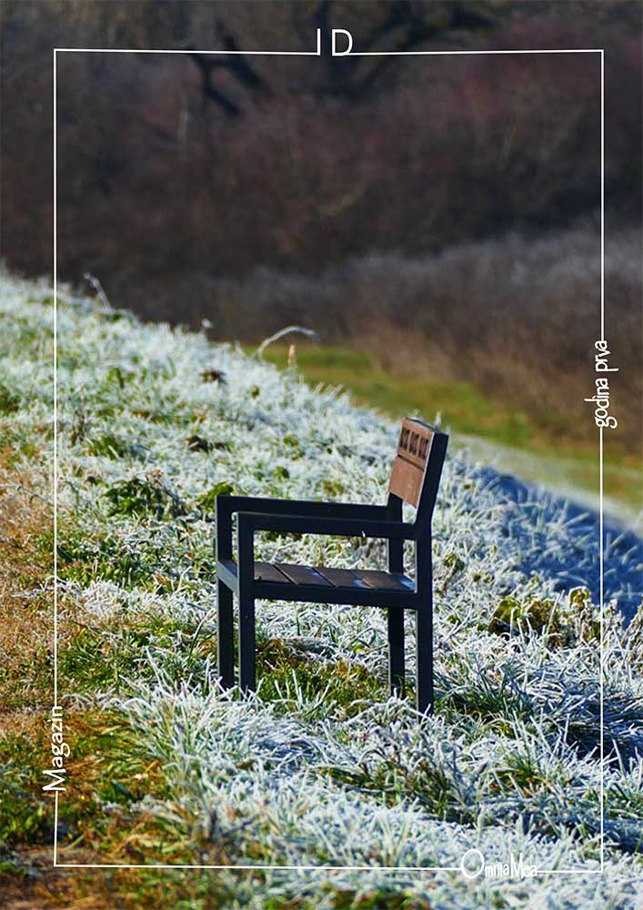 Fotografija 7. poglavlja, drvena klupa uz nasip, Stara godina